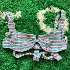 L*space Camellia Pique Stripe Top